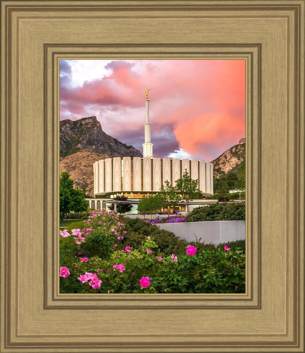 Provo Temple - Summer Sky