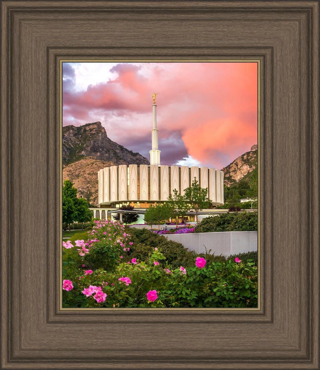 Provo Temple - Summer Sky