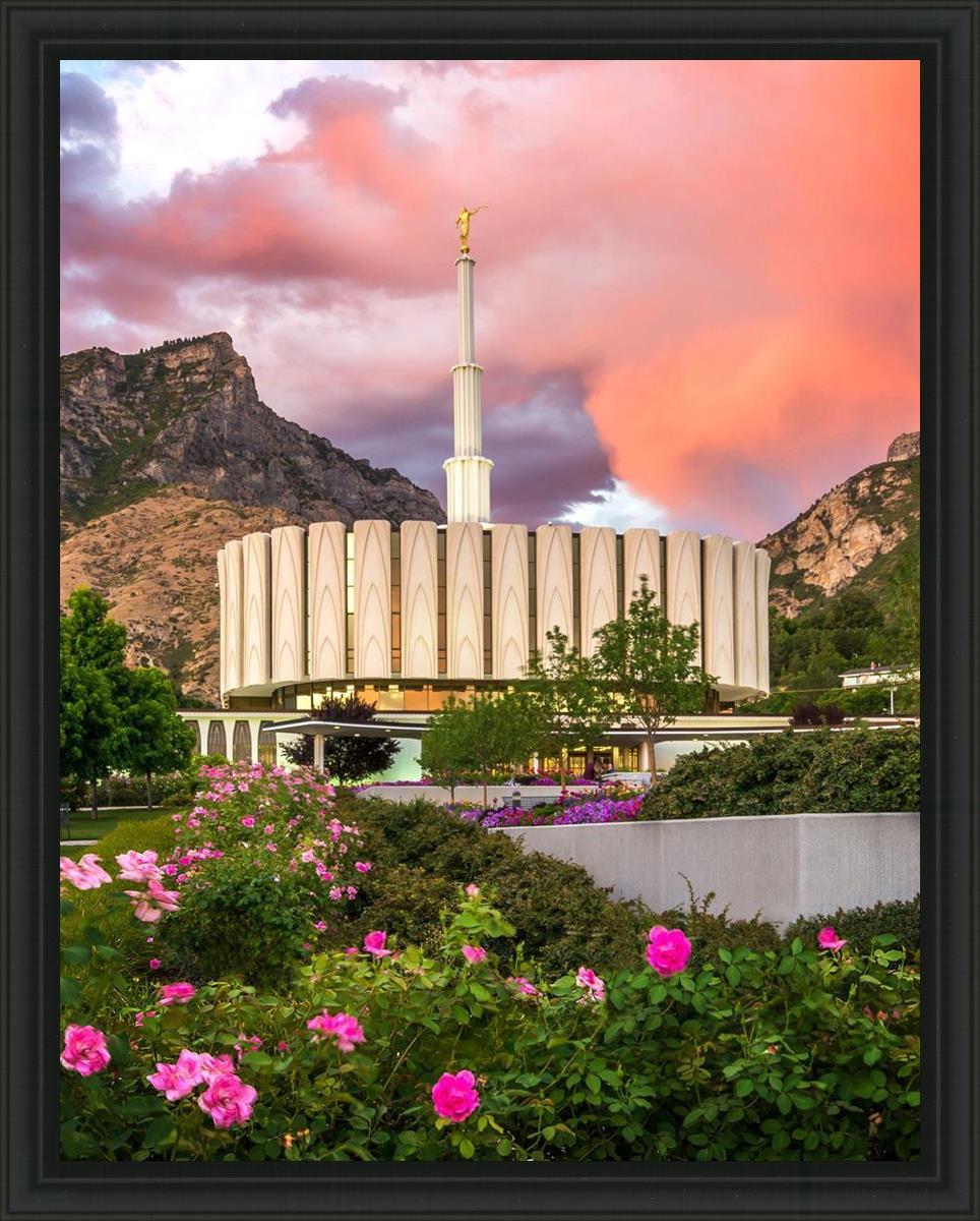 Provo Temple - Summer Sky