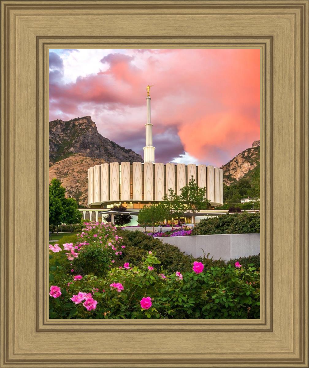 Provo Temple - Summer Sky