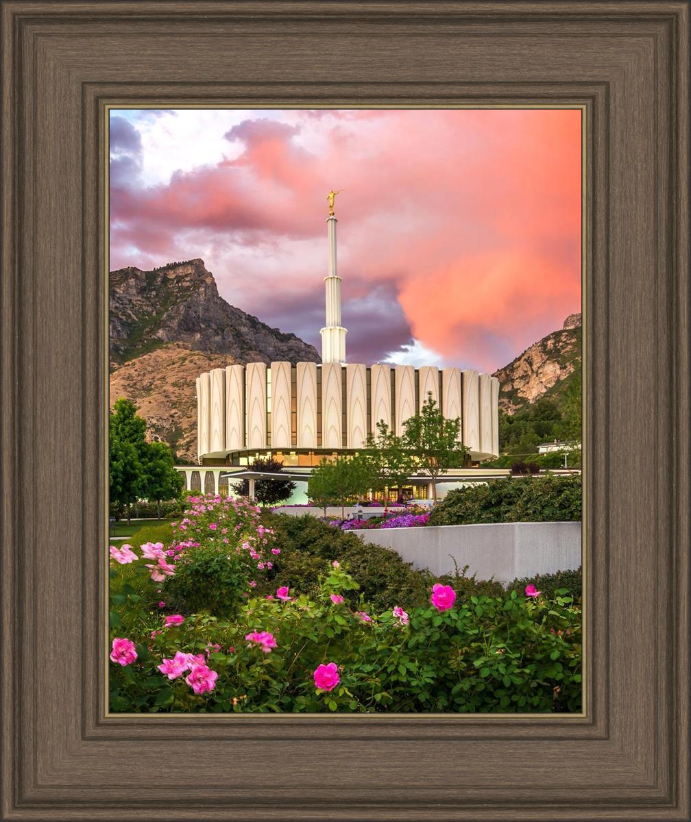 Provo Temple - Summer Sky