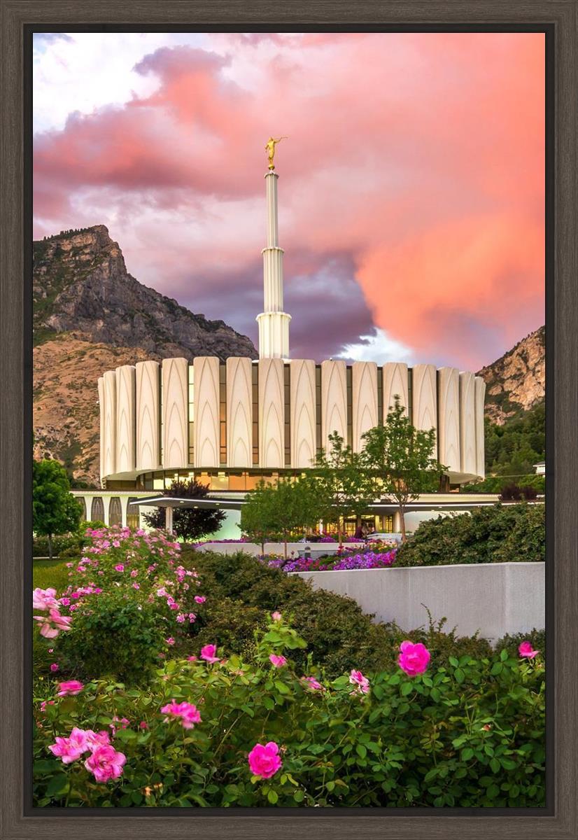 Provo Temple - Summer Sky