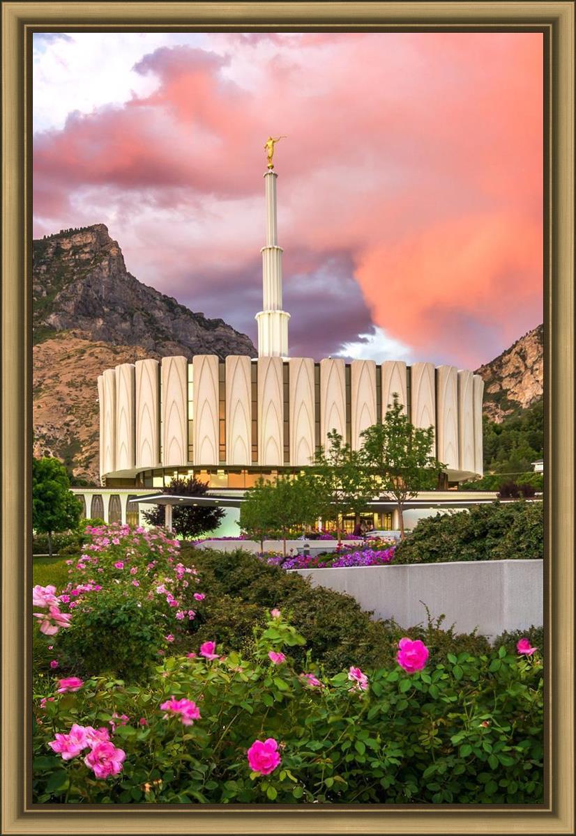 Provo Temple - Summer Sky