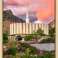 Provo Temple - Summer Sky