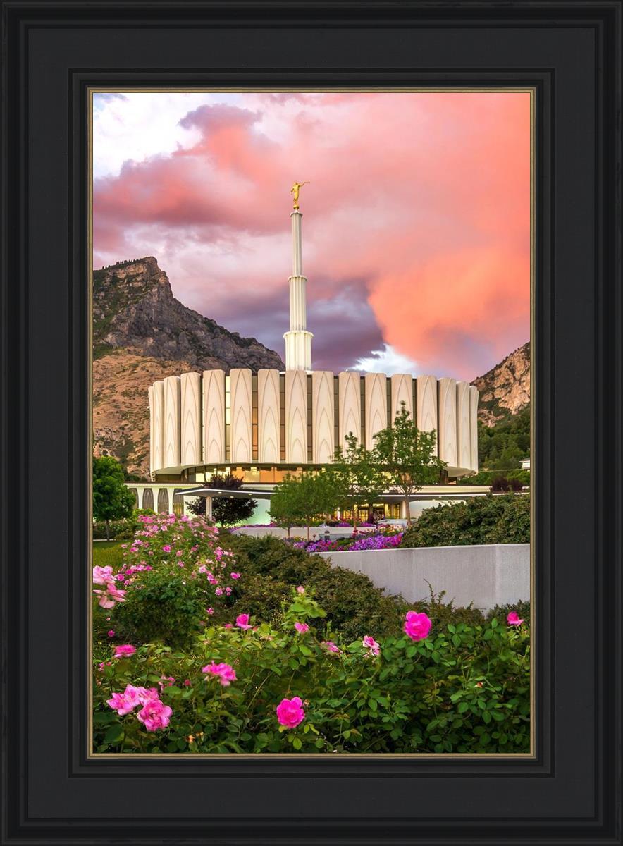 Provo Temple - Summer Sky