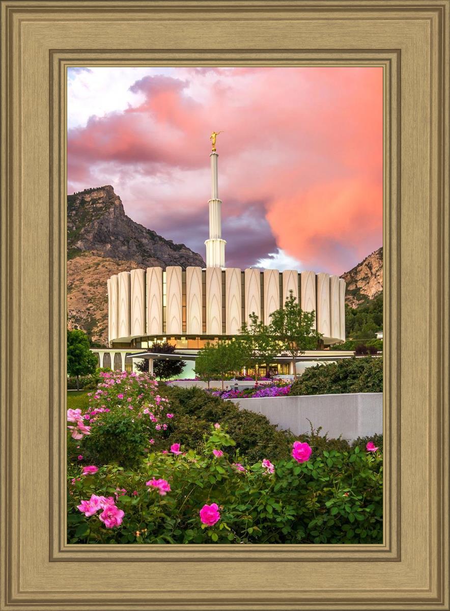 Provo Temple - Summer Sky