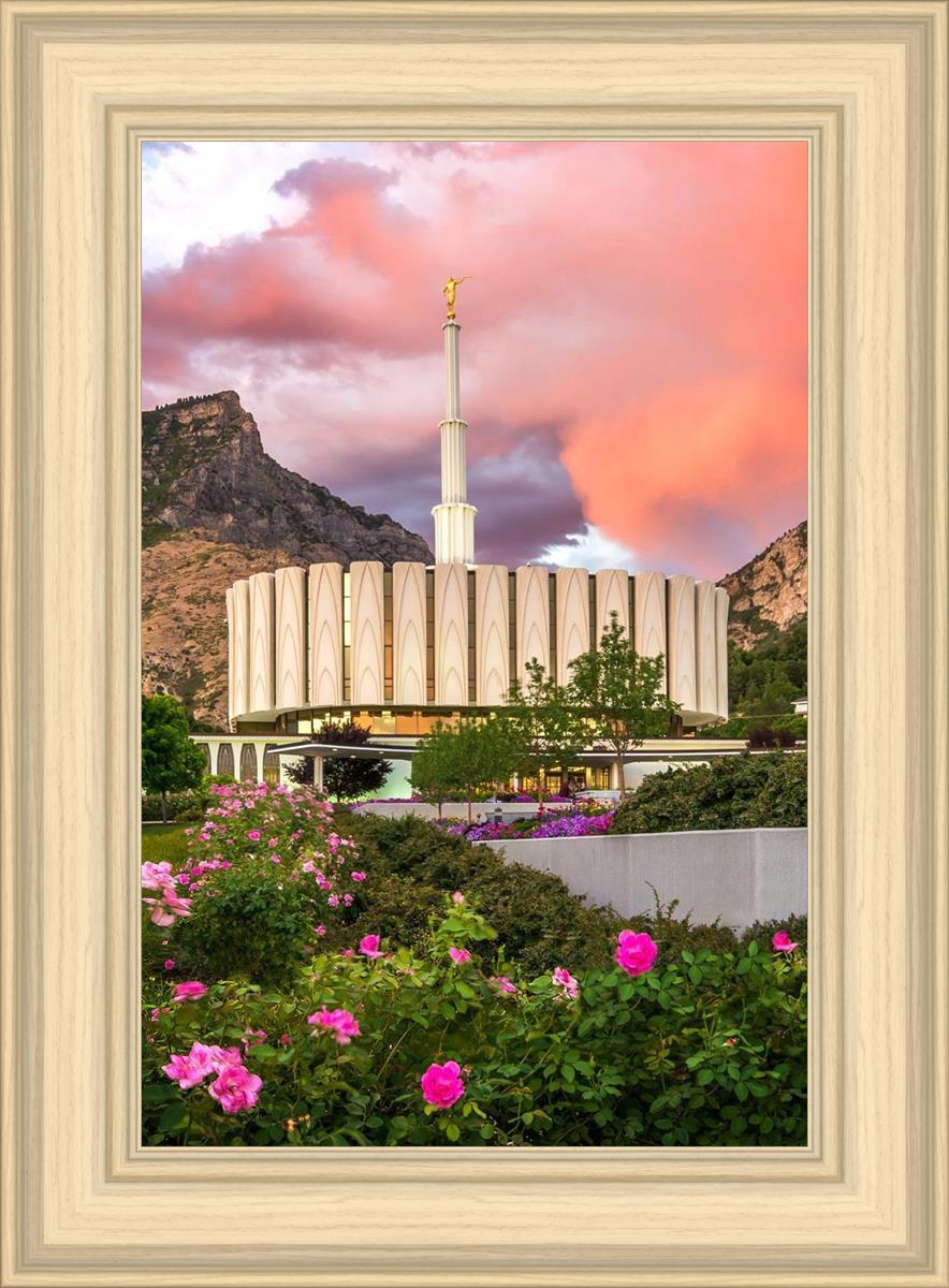 Provo Temple - Summer Sky