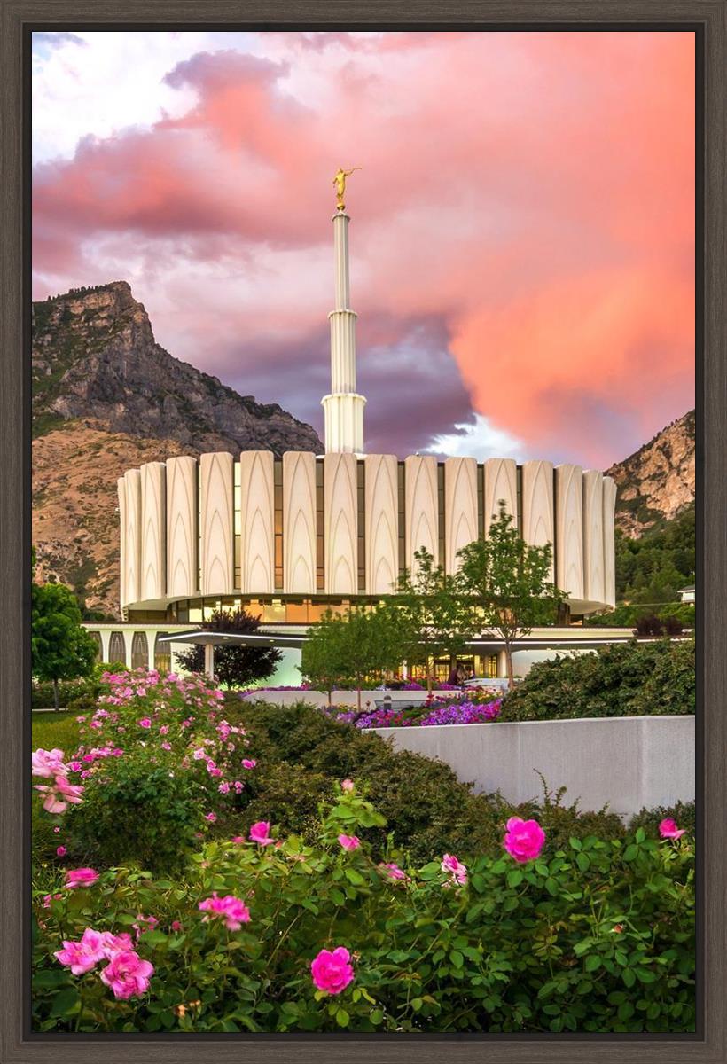 Provo Temple - Summer Sky