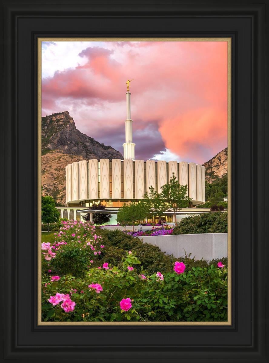 Provo Temple - Summer Sky