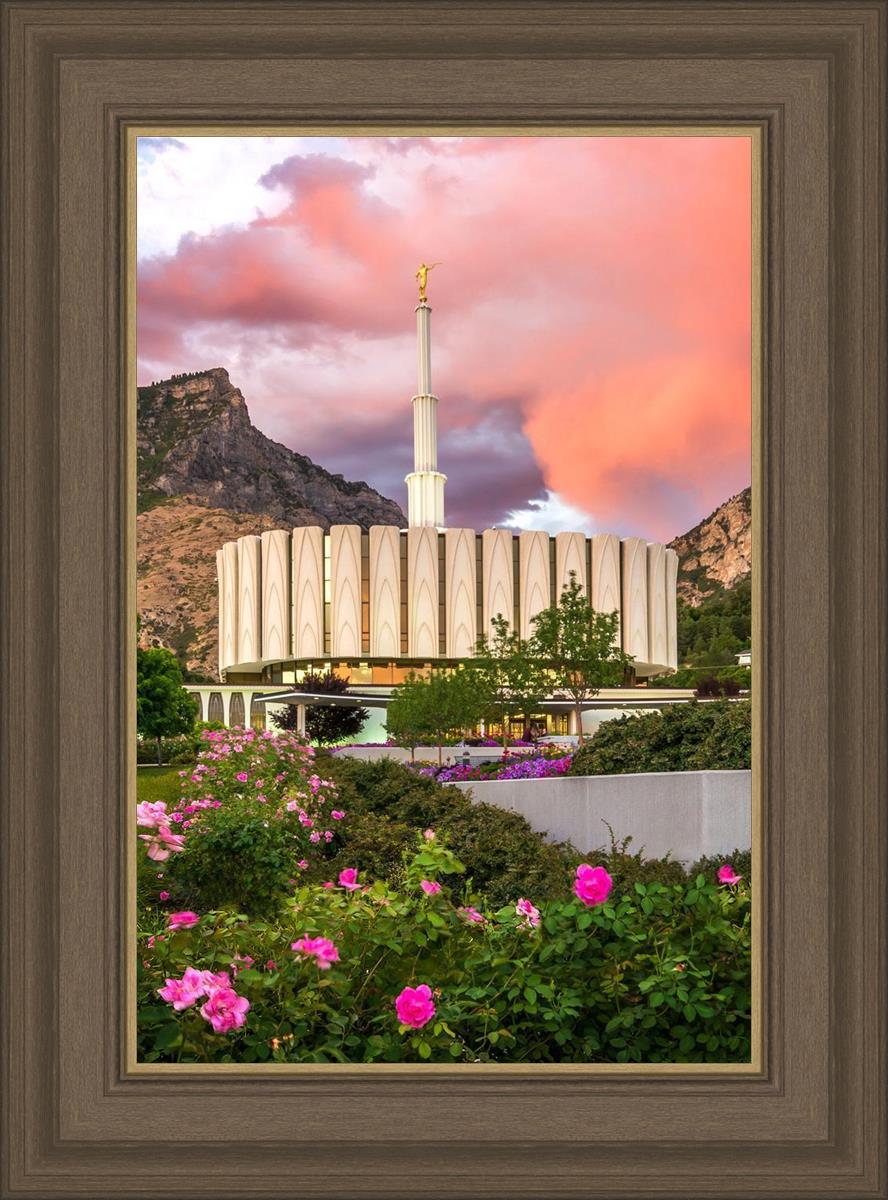 Provo Temple - Summer Sky