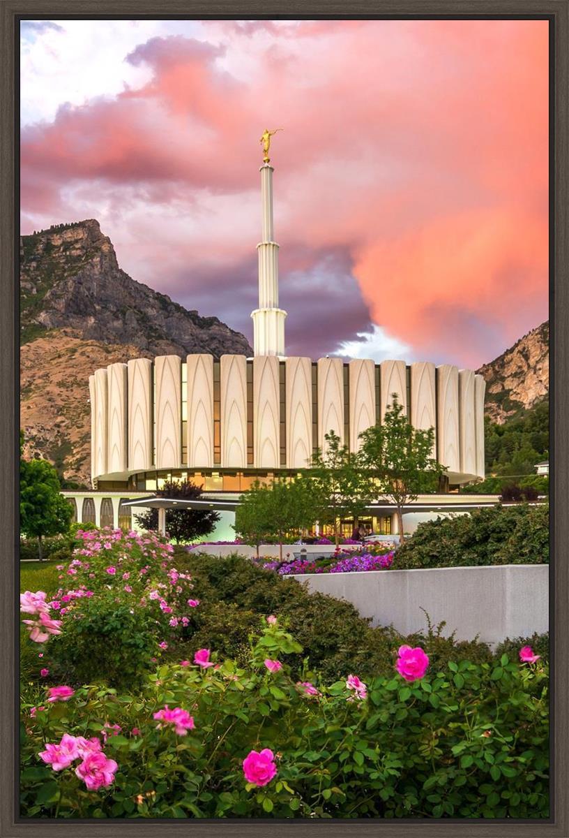 Provo Temple - Summer Sky