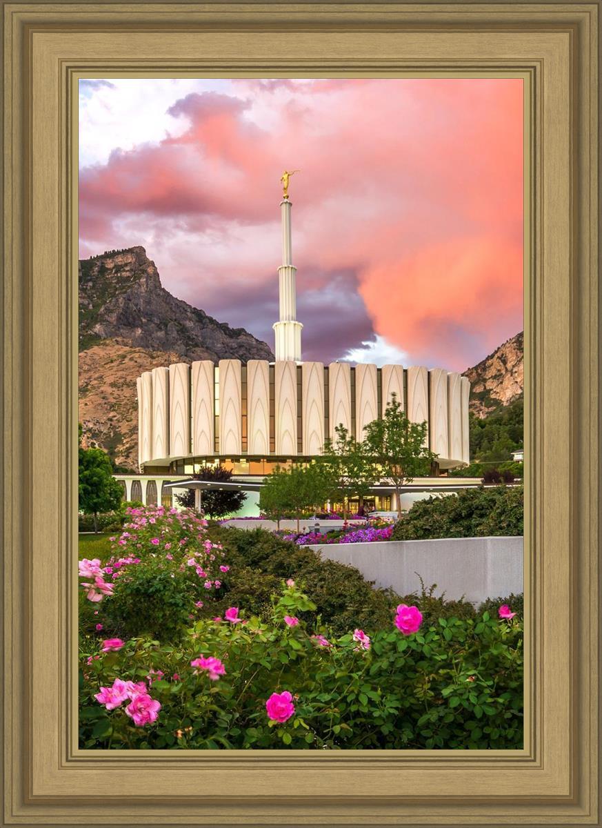 Provo Temple - Summer Sky
