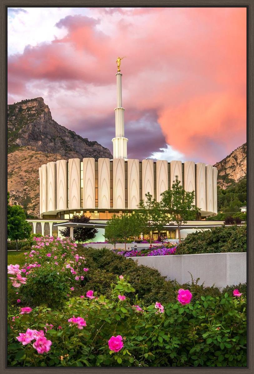 Provo Temple - Summer Sky