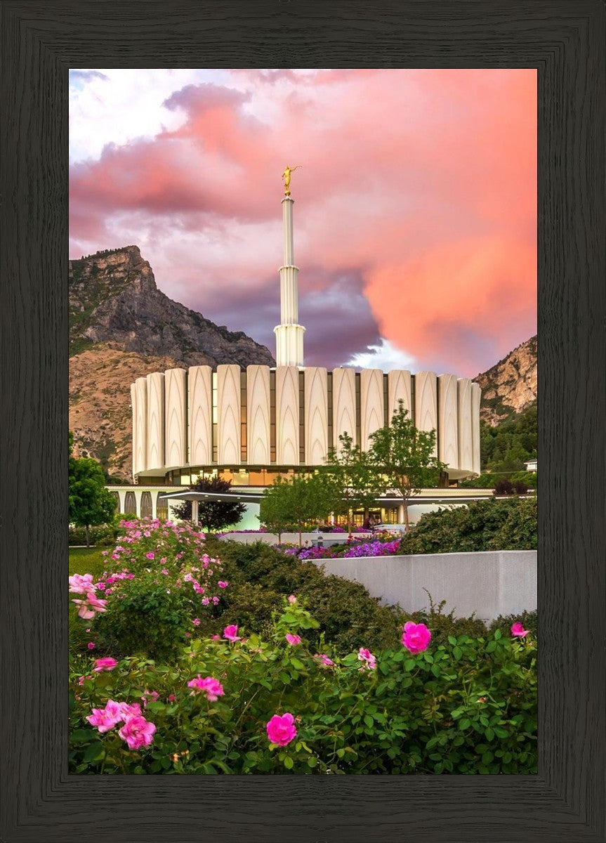 Provo Temple - Summer Sky