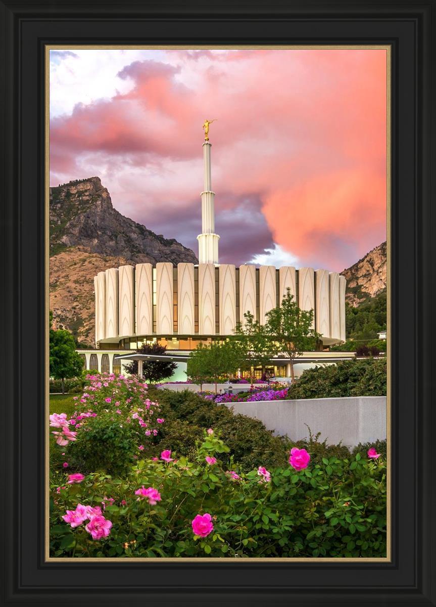 Provo Temple - Summer Sky
