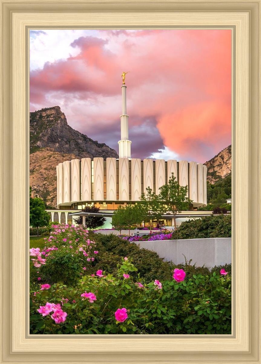 Provo Temple - Summer Sky