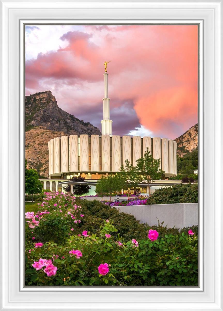 Provo Temple - Summer Sky