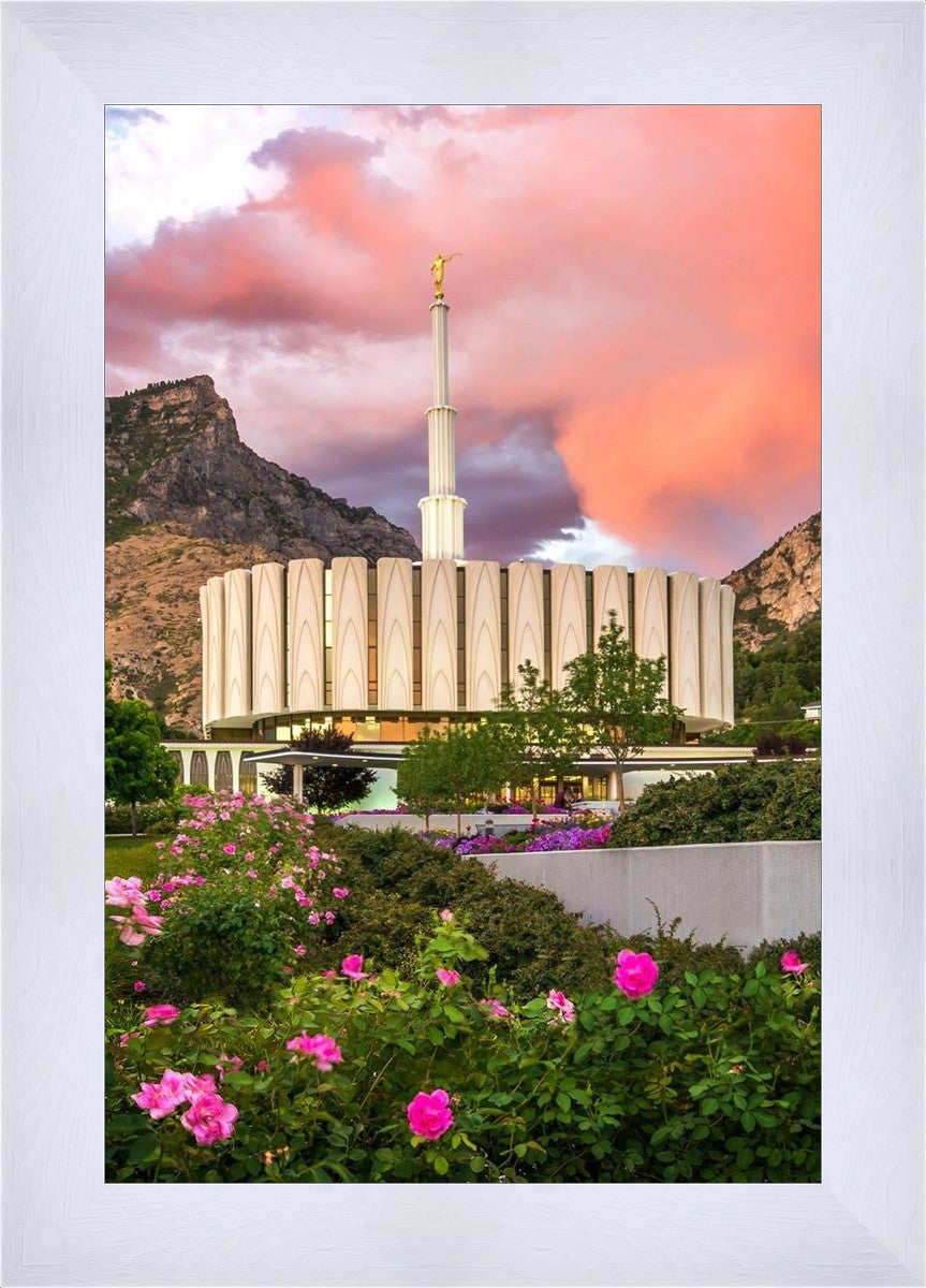 Provo Temple - Summer Sky