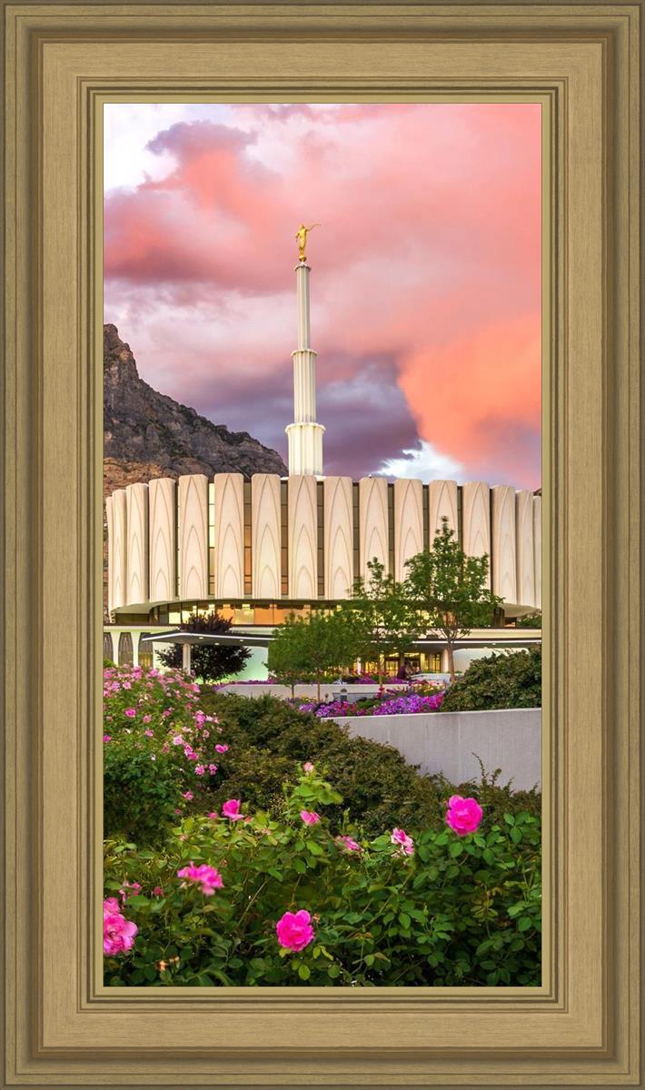 Provo Temple - Summer Sky
