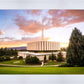 Provo Temple - Sunset Serenity