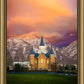 Provo City Center Temple - Colored Sky