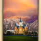 Provo City Center Temple - Colored Sky