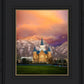 Provo City Center Temple - Colored Sky