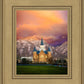Provo City Center Temple - Colored Sky