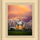 Provo City Center Temple - Colored Sky