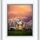 Provo City Center Temple - Colored Sky