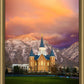 Provo City Center Temple - Colored Sky