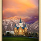 Provo City Center Temple - Colored Sky