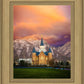 Provo City Center Temple - Colored Sky