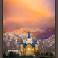 Provo City Center Temple - Colored Sky
