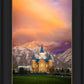 Provo City Center Temple - Colored Sky