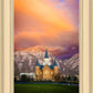 Provo City Center Temple - Colored Sky