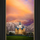 Provo City Center Temple - Colored Sky