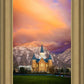 Provo City Center Temple - Colored Sky