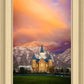 Provo City Center Temple - Colored Sky