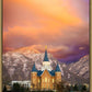 Provo City Center Temple - Colored Sky