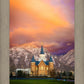 Provo City Center Temple - Colored Sky