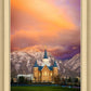 Provo City Center Temple - Colored Sky