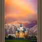 Provo City Center Temple - Colored Sky