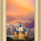Provo City Center Temple - Colored Sky