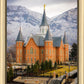Provo City Center Temple - Snowy Mountains