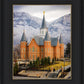 Provo City Center Temple - Snowy Mountains