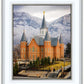 Provo City Center Temple - Snowy Mountains