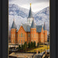 Provo City Center Temple - Snowy Mountains