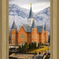 Provo City Center Temple - Snowy Mountains