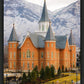 Provo City Center Temple - Snowy Mountains
